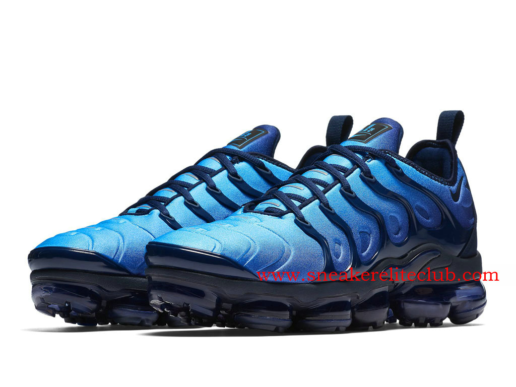 homme nike air vapormax plus / tn bleu/noir/orange homme nike air vapormax plus / tn bleu/noir/orange