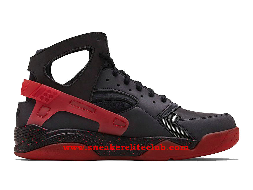 huarache noir et rouge