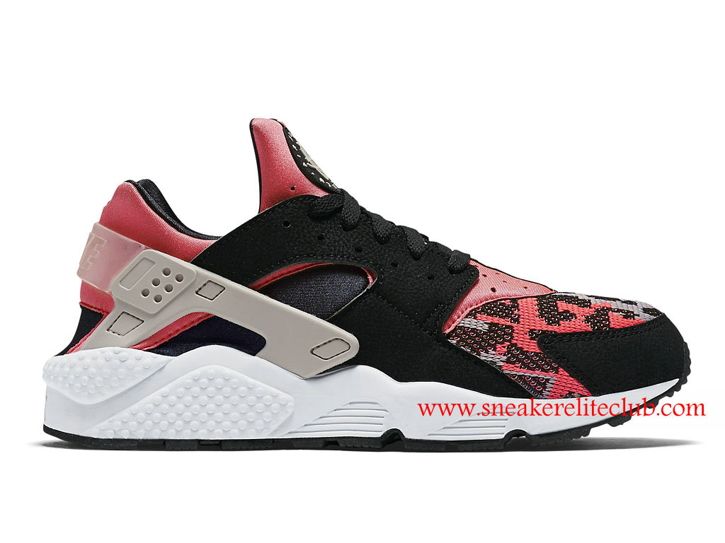 huarache noir et rouge