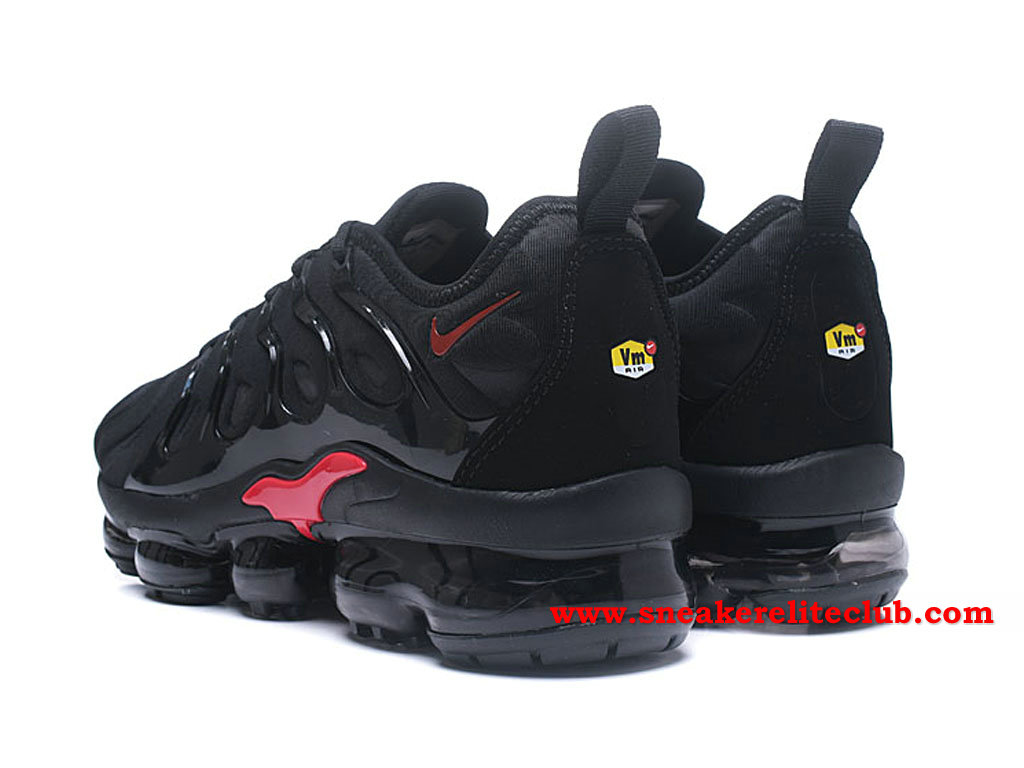 air vapormax noir rouge