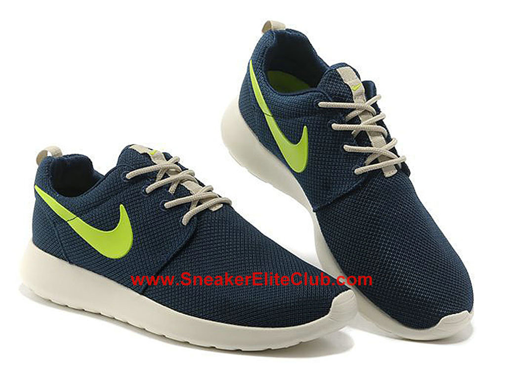 nike roshe one homme bleu