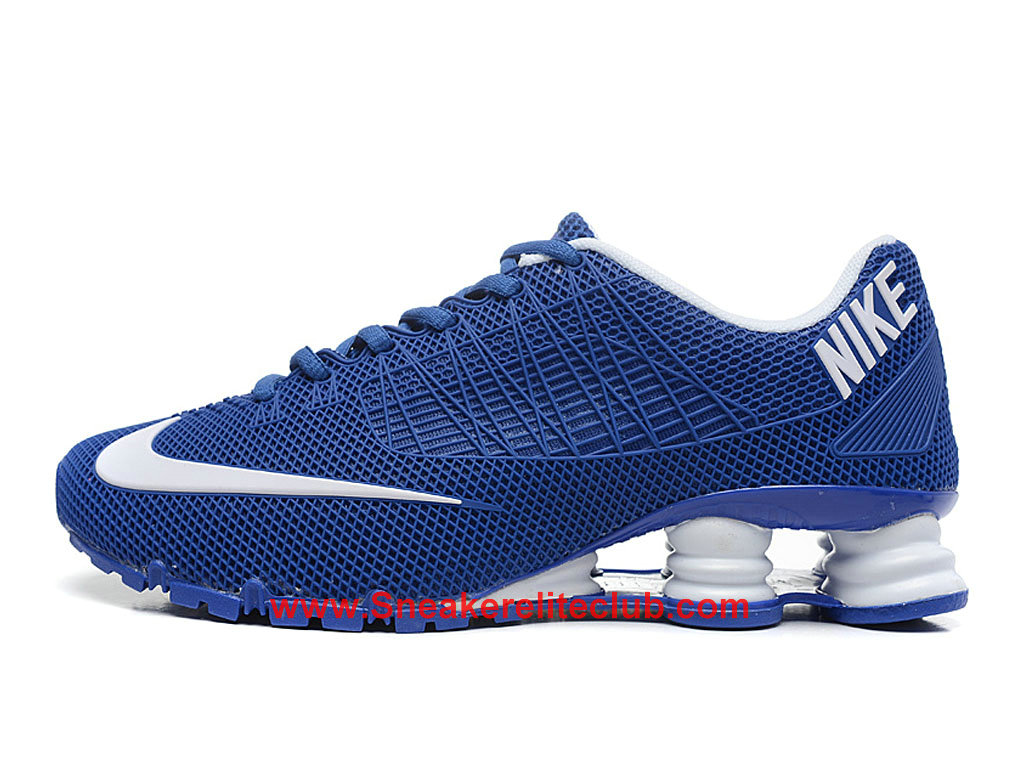 nike shox homme bleu