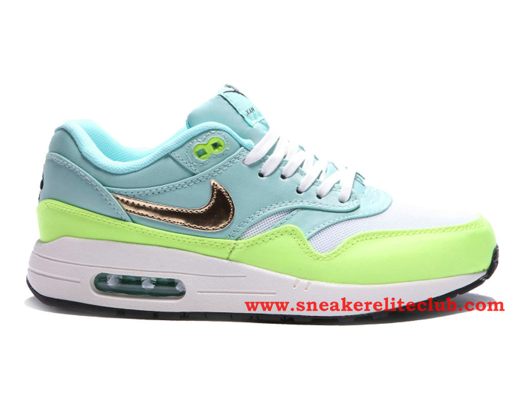 nike air max 1 femme verte