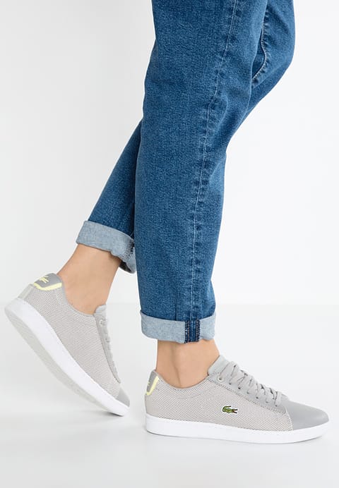 basket lacoste femme grise